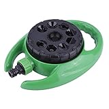 芝生スプリンクラー 散水用具 ガーデンスプリンクラー 灌漑 園芸 スプリンクラー プラスチック 9機能 高品質 ABS樹脂 耐久性 頑丈