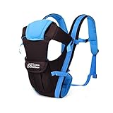 BethBear BS1306 多機能 抱っこひも おんぶ紐 新生児 乳幼児 4通り おでかけ 3-24ヶ月 男女兼用 出産祝い (ブルー)