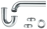 Plumb Craft 7630100N 1-1/2-Inch P-Trap, Chrome [並行輸入品]