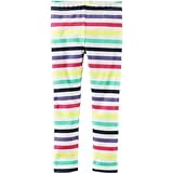Carter's(カーターズ) ストライプレギンス ホワイト ボトムスレギンス 4歳【並行輸入】