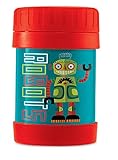 [クロコダイル クリーク]Crocodile Creek Kids Eco Robot Insulated Stainless Steel Food Jar, Blue, 11.5 oz 1055-1