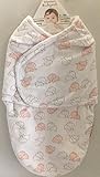 Blankets & Beyond Pink Elephant Swaddle Bag [並行輸入品]