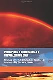 PHILIPPIANS & COLOSSIANS & 1 THESSALONIANS ONLY: Scripture only, YLT, only text, no headlines or comments. Big font easy to read