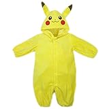 カーバーオール ポケモン ピカチュウ ポケットモンスター 変身なりきり ロンパース fo-bpk01 90cm ピカチュウ