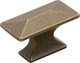 Belwith Keelerバンガローコレクション1 3 / 4 "長方形キャビネットノブWindoverアンティーク