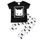 Lovoski 赤ちゃん　 男の子　 服 　夏　半袖　Tシャツ　 パンツ 2点セット　普段着　贈り物　全4サイズ - 100cm