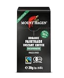 マウントハーゲン オーガニック フェアトレード カフェインレス インスタントコーヒー スティック 20g（2g×10本）