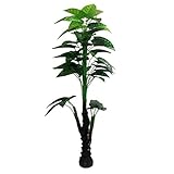 MIRACLE 観葉植物 造花 新型リアルプラント大型 人工 部屋 リアル 会社 緑 おしゃれ インテリア フェイクグリー MC-PIKOKU-175-E12