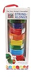 Chronicle Books (クロニクルブックス) はらぺこあおむし Eric Carle エリックカール 知育玩具 ひも通し ストリングブック String-Alongs えいご学習 子ども英語
