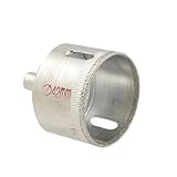 uxcell コアドリル　ガラスホールソー　穴あけ　ダイヤモンドコーティングガラス磁器ホールソー　直径42mm　金属製