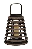 Benzara 76159 Unique and Attractive Basket Shaped Lantern by Benzara