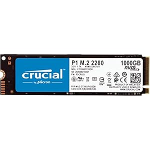 Crucial クルーシャル P1シリーズ 1TB(1000GB) 3D NAND NVMe PCIe M.2 SSD CT1000P1SSD8 [並行輸入品]