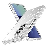 CMYFPOFL ケース 対応 Galaxy Z Fold 7 5G 用の ケース 耐衝撃 薄型カバー 軽量 ハードPC素材 携帯 透明 8-Z Fold 7-11
