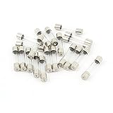 uxcell　ブローガラスヒューズ　チューブヒューズ　20個入 6x30mm 6.3A 250V