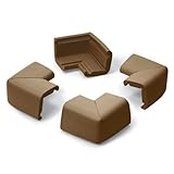 Prince Lionheart Jumbo Corner Guards, Chocolate [並行輸入品]