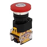 XDiscount　押しボタンスイッチ　プッシュスイッチ　切替スイッチ　緊急停止　1NC 1NO　380V 10A　LA38-203/209B