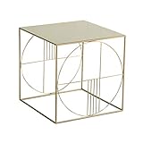 ベッドルームのベッドサイドテーブル、モダンなミニマリストの正方形のコーヒーテーブル - リビングルームのバルコニー錬鉄製のラウンジテーブル - 家の装飾植物スタンド