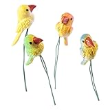 Euvo Design OrnaMent Pick カラフルバード4本SET DZG0024