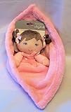 Nunu Little Girl Plush Pink Ultra Soft Security Blankie by Blankets and Beyond [並行輸入品]
