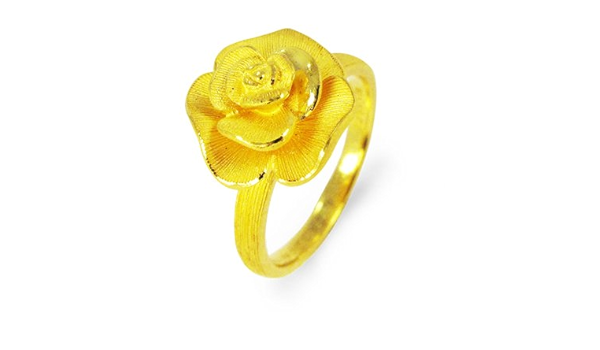 Amazon Primagold プリマゴールド Lady Rose レディー ローズ 純金 リング 24k Ring 純金 指輪 9号 リング 通販