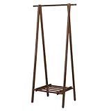 ハンガーラック オープンラック ラック カラー：ブラウン