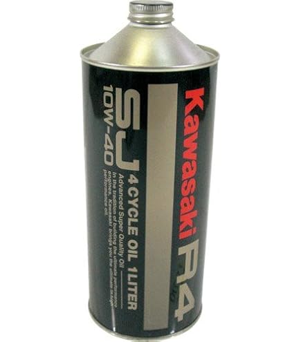 【未開封】カワサキ純正 R4 SJ10W-40 【4L缶】1本 4サイクルオイル カワサキ 純正(KAWASAKI) エンジンオイル R4 SJ10W-40 4L缶