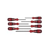 Wiha 46796 3K Ball End Hex Drivers with SoftGrip Handles, 7-Piece [並行輸入品]