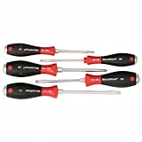 Wiha 53075 5-Piece Slotted and Phillips Extra Heavy Duty Screwdrivers by Wiha