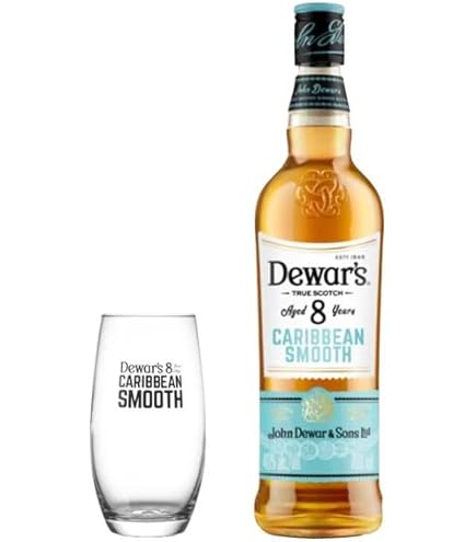 Amazon.co.jp: デュワーズ カリビアンスムース 8年 40% 700ml×1 （箱