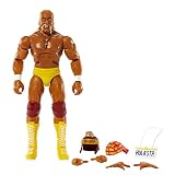 WWEハルク・ホーガンエリートコレクションアクションフィギュア、6インチのポーズで収集できるWWEファン向けギフト。対象年齢8歳以上