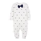 (ベビーゴー)babygo ベビー服 子供服 ママもおそろいの服 赤ちゃん 長袖 ロンパース 新生児 カバーオール ホワイト 18