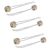 FINELED (6 PACK) Gu10 Led Light Base Halogen Socket ,GU10 Base Halogen Adapter,Wire connector socket