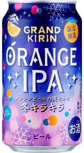 Amazon Co Jp キリン グランドキリン オレンジipa 冬キラキラ 350ml 24缶 １ケース 食品 飲料 お酒