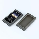 に適合するソニーウォークマンNW-A55HN A56HN A57HN A55 A56 A57 A50 シリーズ 用 ソフトシリコン製耐衝撃性保護シェルケースカバー (クリアブラックケース)