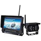 CRIMESTOPPER SV-2000.BRV.PK 2.4GHz Digital Wireless RV Camera & Monitor System with Parking-Assist L