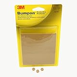 3M Scotch SJ5201 Series Bumpon Self-Adhesive Bumpers: 0.433 in. x 0.125 in. (Light Brown) [並行輸入品]