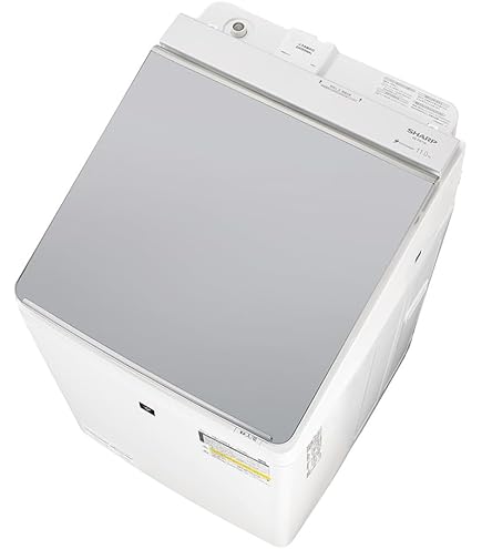 Amazon | シャープ タテ型 洗濯乾燥機 洗濯8kg 乾燥4.5㎏ 幅55.5