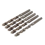 Sharplace ツイストドリルビット　ドリル刃　高速スチール　木工など用　8.0mm 　5個入り