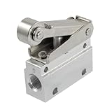 uxcell　機械弁　合金製　2ポジション3ウェイ　定常性能　空気制御