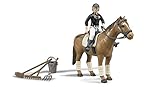 Bruder Horse - Woman and Riding Accessories Figure Set [並行輸入品]