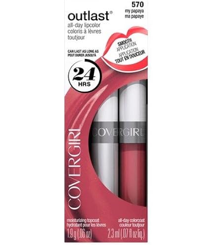Amazon | COVERGIRL Outlast All-Day Moisturizing Lip Color, Dusty