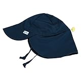 アイプレイ Iplay 帽子 Mサイズ サンウェア フラップ付 紫外線防止 UVカット キャップ? 737101 ネイビー Sun Wear Flap Sun Protection Hat for h