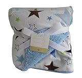 [スター]多機能ソフトビロード暖かい毛布/ベビー76x102cmのために投げます