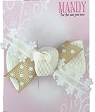 MANDY Baby Boutique Bow Ivory