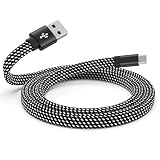 Magtame usb type c_ケーブル フラット平形 磁力自動収納 usbケ_ーブルtype-c 3A急速充電 usbタイプcケー_ブル 高耐久二重ナイロ atocケーブル_ Samsung GalaxyS22/S21/S20, FE Ultras10E/S10/S9/Plus 5G/Note9/8,A11/LG/Z等対応(1.5M-ブラック)