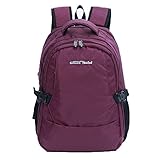 Style-Carry　ママとパパ防水赤ちゃんのおむつバッグ大容量アウトドアトラベルバックパック（カラーオプション） (紫)