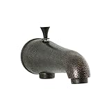 Cifial 244.886.D15 Brookhaven Wall-Mounted Bathtub Spout with Diverter, Distressed Bronze [並行輸入品]