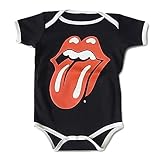 (ローリング・ストーンズ)Rolling Stones ベロマーク　リンガー　ロンパース　12-18