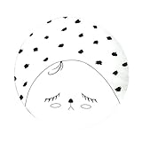 Perfk 可愛い　ゲーム　遊び　ラウンド　丸い　パッド　カーペット　プレイマット　スマイルフェイス　ベビー　赤ちゃん適用