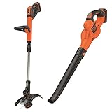 ブラックアンドデッカー ナイロントリマー+ブロワー スターターセット 【お買得キット】 草刈り 清掃 2WAY GLGW18C